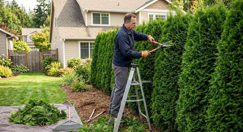 Azalea Pruning in Aiken, SC